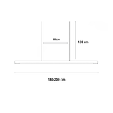 suspension en bois, lampe îlot de cuisine, suspension minimaliste, suspension LED dimmable, lampe salle à manger, éclairage cuisine