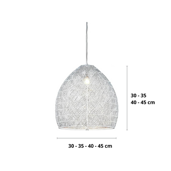 suspension en rotin, lampe suspendue rotin, luminaire naturel, suspension artisanale, lampe rotin beige, lampe rotin noir