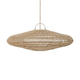 suspension macaron xl, suspension rotin xl, luminaire rotin xl, suspension naturelle xl, grande suspension rotin, lampe rotin design, suspension artisanale, suspension rotin naturel