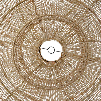 suspension macaron xl, suspension rotin xl, luminaire rotin xl, suspension naturelle xl, grande suspension rotin, lampe rotin design, suspension artisanale, suspension rotin naturel