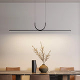 lampe de cuisine minimaliste, suspension cuisine LED intégrée, luminaire cuisine aluminium noir blanc, suspension cuisine moderne, lampe de cuisine dimmable