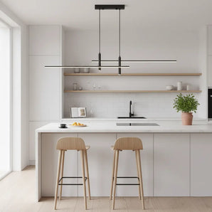 suspension moderne, suspension design table à manger, suspension LED intégrée, suspension dimmable télécommande